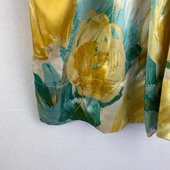 BCBGMAXAZRIA Pattern Silk Dress - Picture 3 of 9